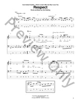 Respect Guitar and Fretted sheet music cover